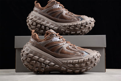 Balenciaga Defender Brown Sneakers