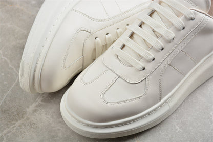 Alexander McQueen Oversized White Leather Sneakers