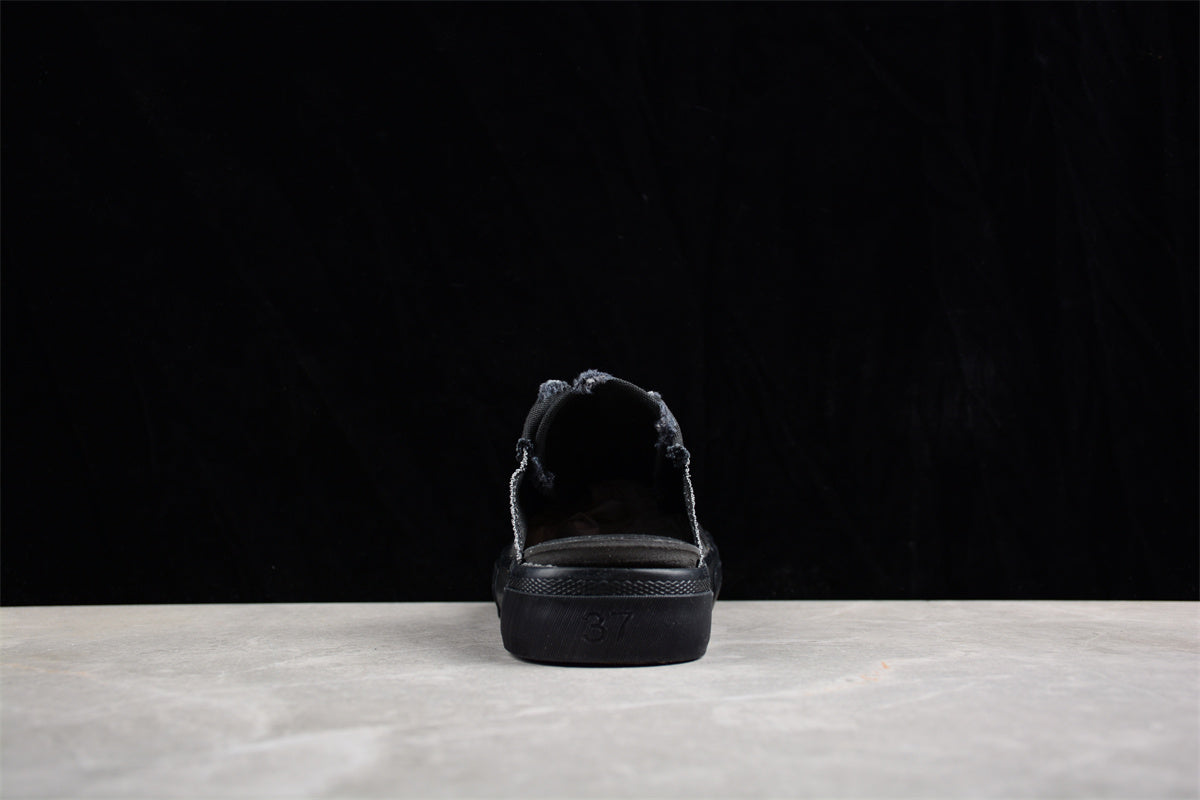 Balenciaga Canvas Low Mule Black
