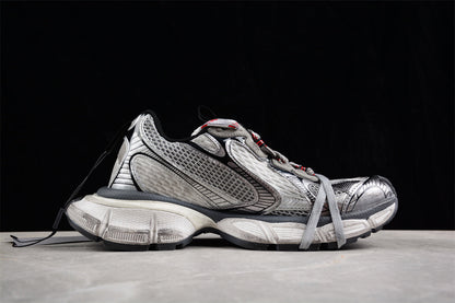 Balenciaga 3XL Grey White Red Sneakers