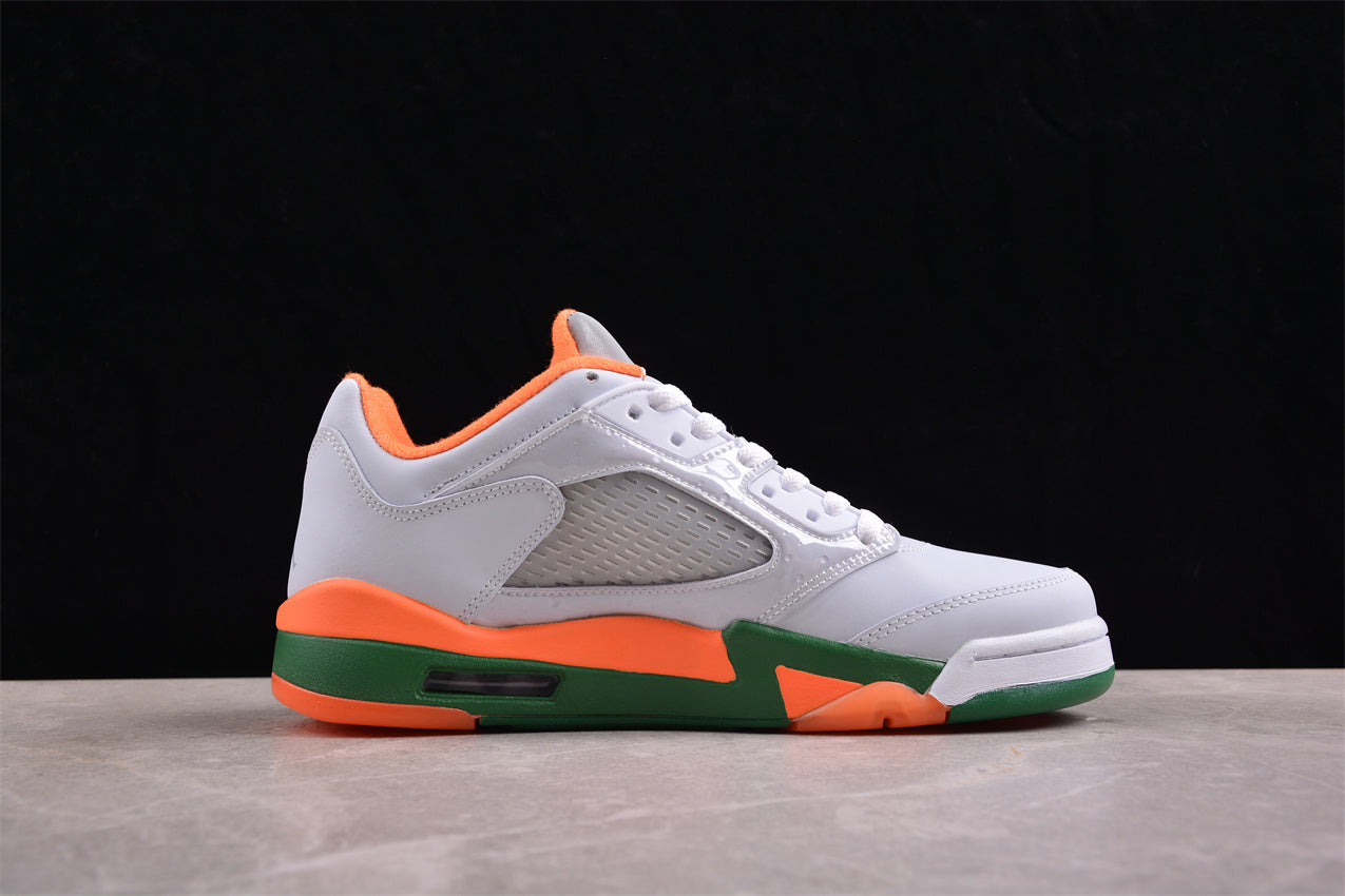 Air Jordan 5 Retro Low (GS) "Miami Hurricanes"
