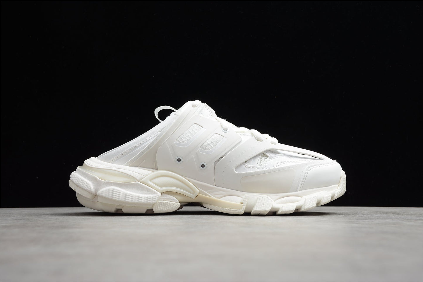 Balenciaga White Track Mule Sneakers