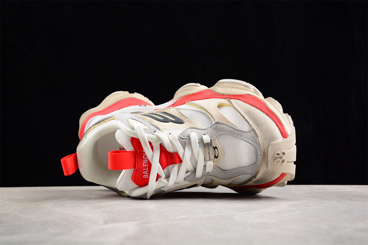 Balenciaga Cargo Beige Red Sneakers