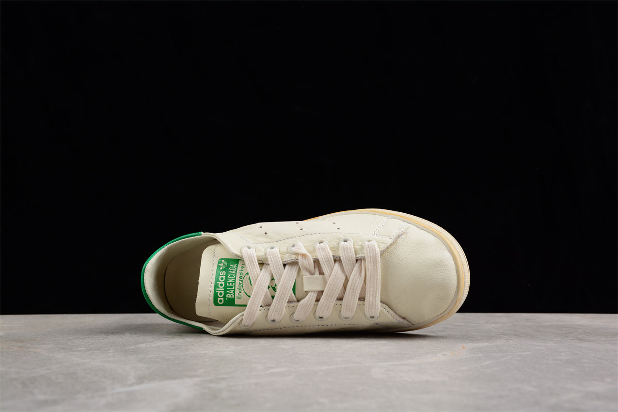 Balenciaga x adidas Stan Smith White Green Sneakers
