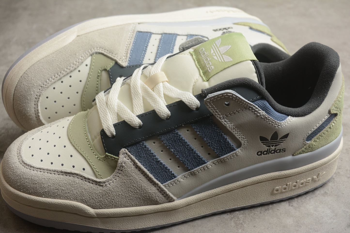 Adidas Forum 84 Low Blue & Green Sneakers