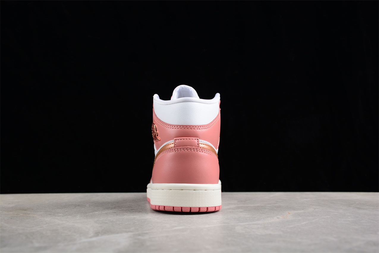 Nike Air Jordan 1 Mid SE "Red Stardust Sail"
