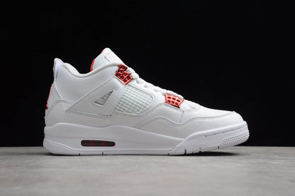 Air Jordan 4 Retro Orange Metallic Sneakers