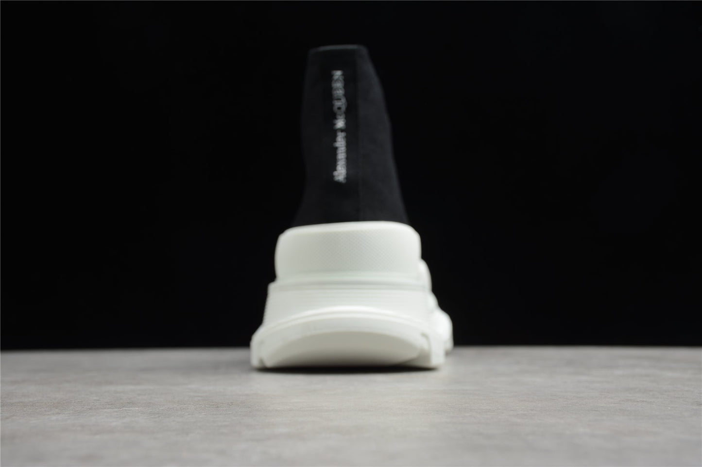 Alexander McQueen Tread Slick Boots 'Black White'