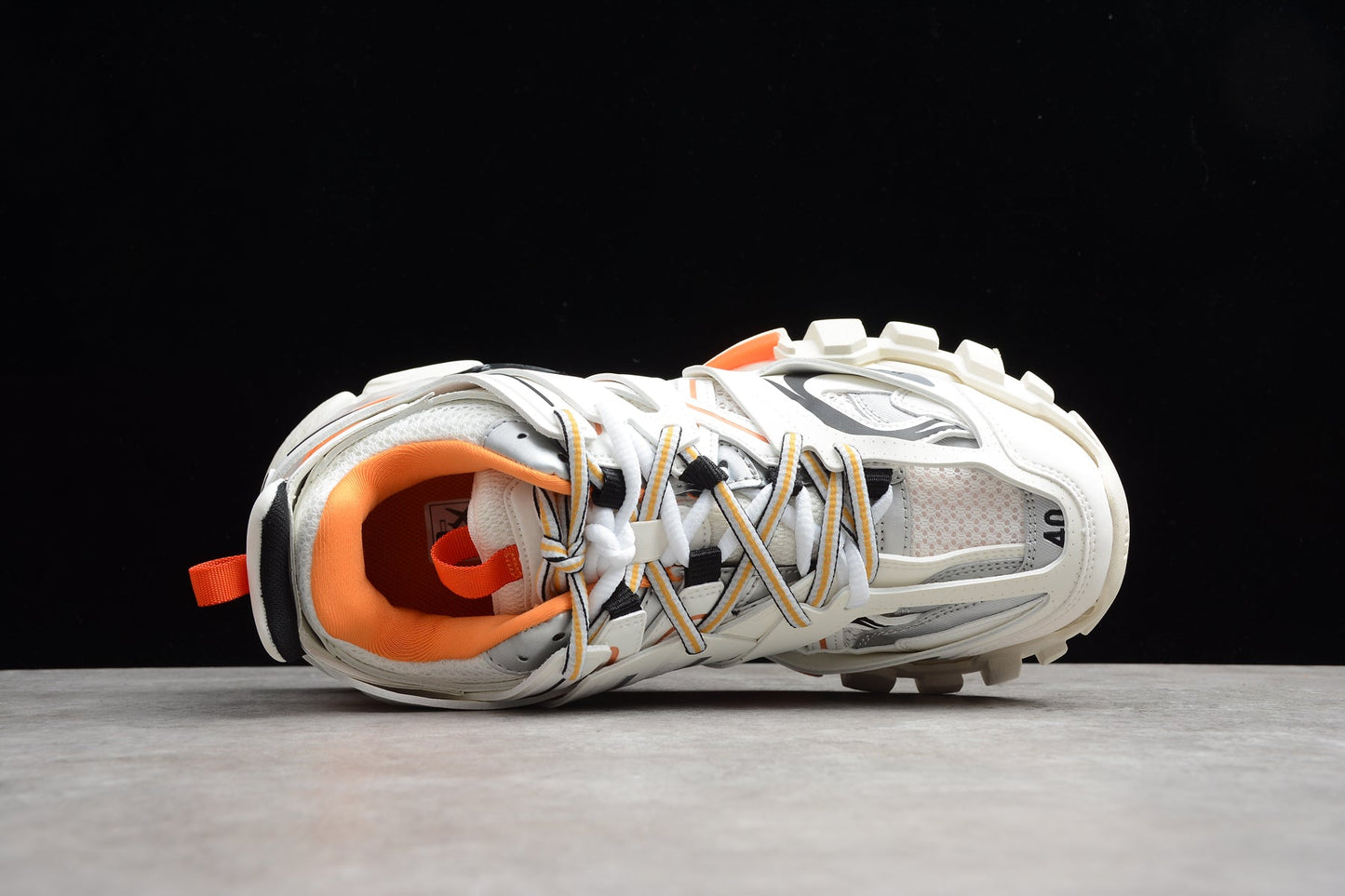 Balenciaga Track White Orange Sneakers
