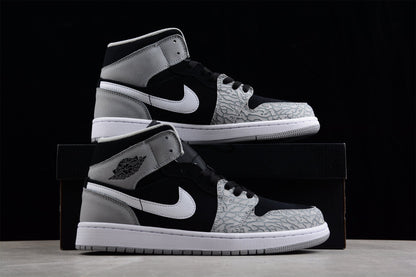 Air Jordan 1 Mid SE Elephant Toe Sneakers
