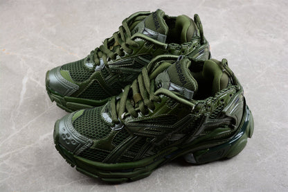 Balenciaga Runner Leather Free Khaki Sneakers