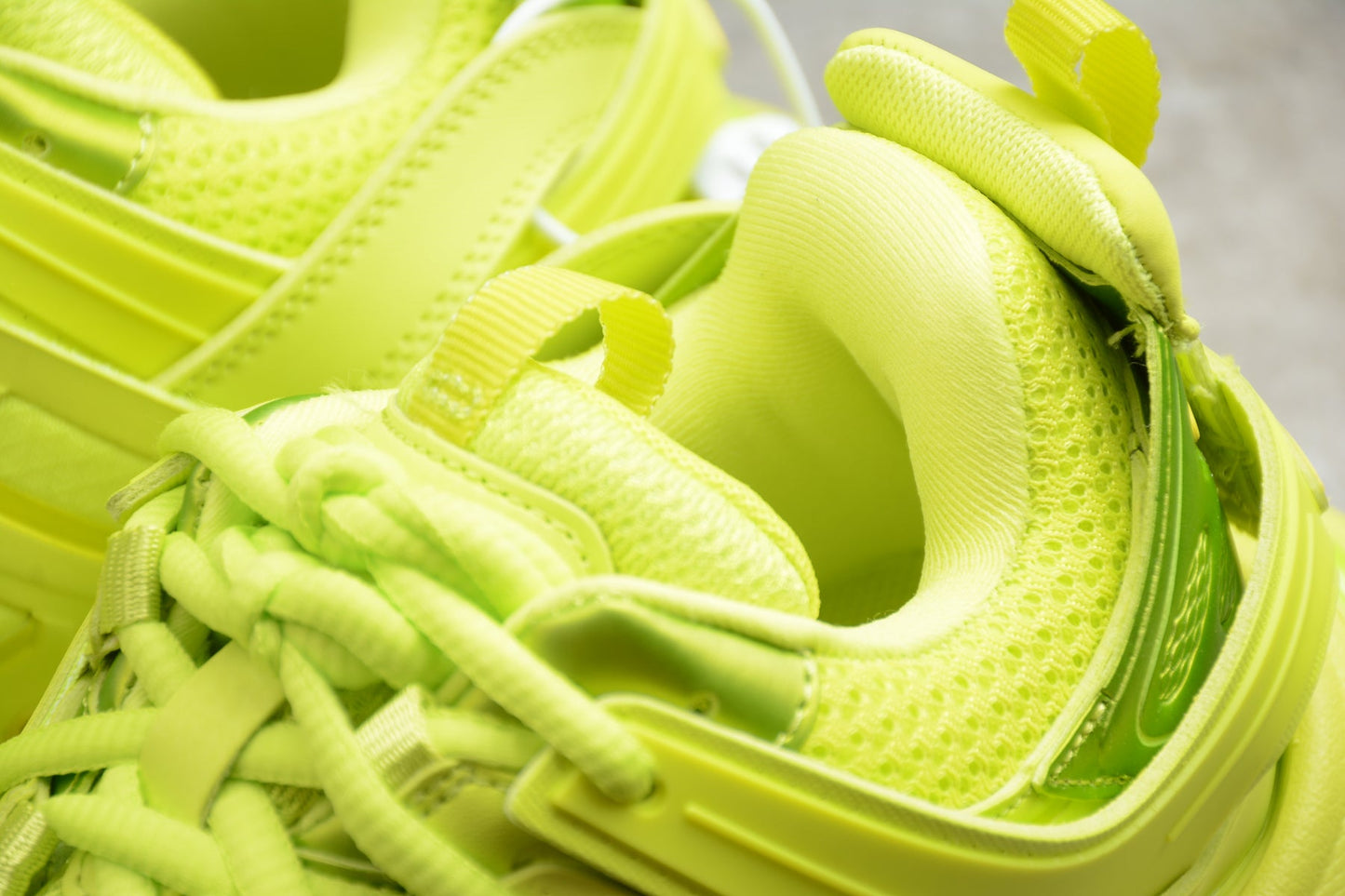 Lime Green Track Performance Sneakers