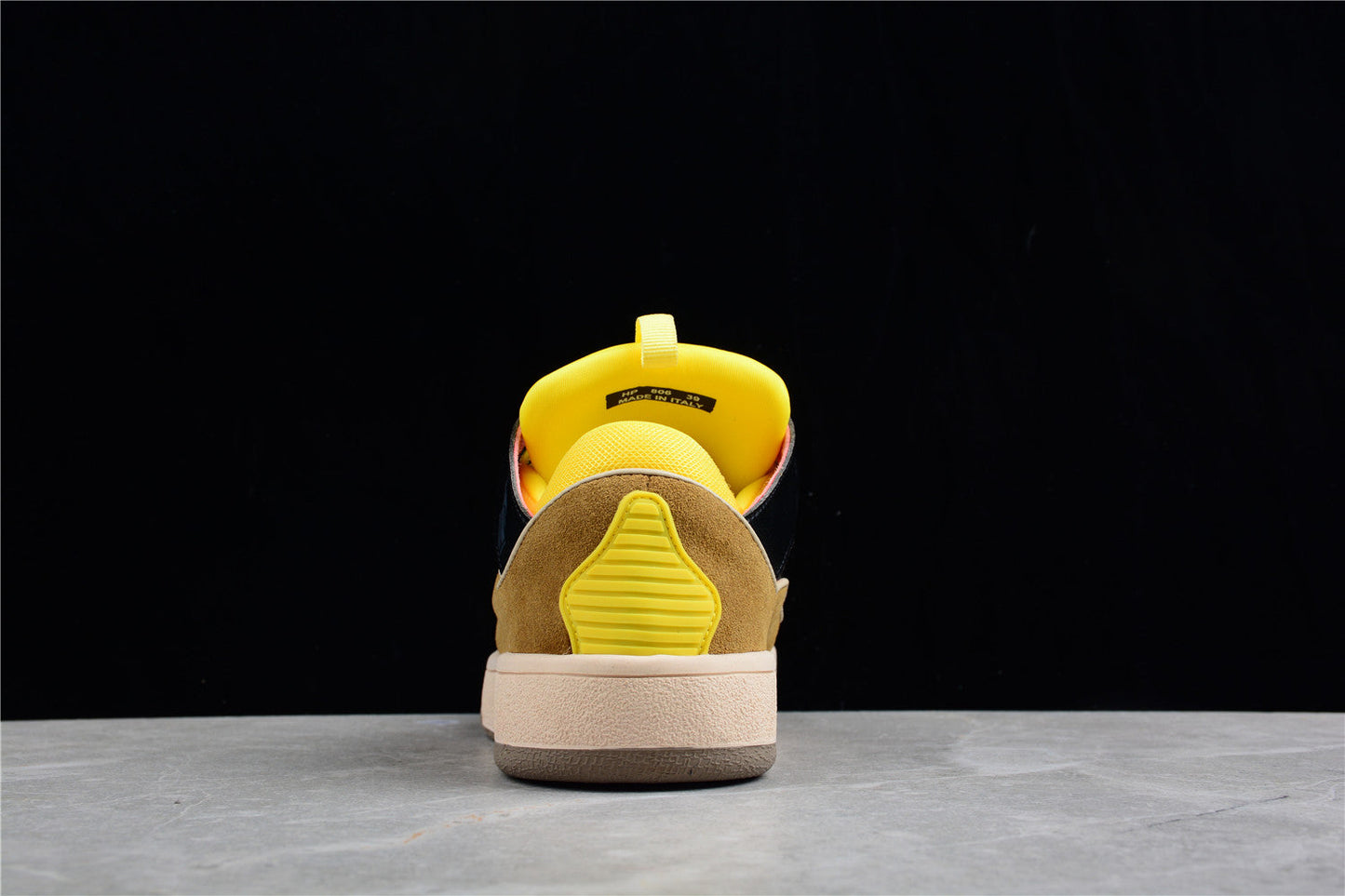 Lanvin Curb Sneaker 'Black Yellow'