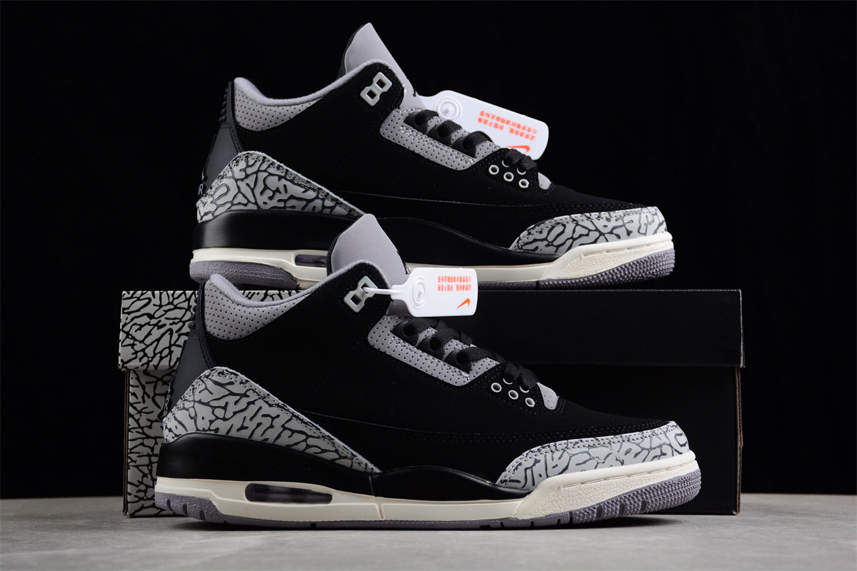 Air Jordan 3 "Off Noir" Black