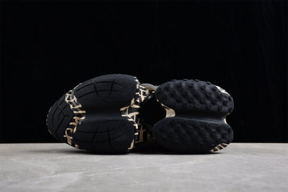 Balmain Unicorn Black Monogram Trainers