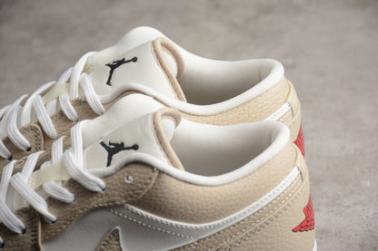 Air Jordan 1 Low SE Sail Rattan Sneakers