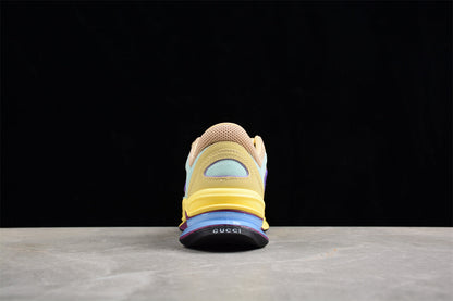 Gucci Run Amarelo Leather Sneakers