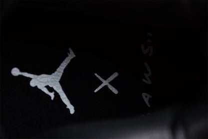 KAWS x Air Jordan 4 Retro Black Sneakers