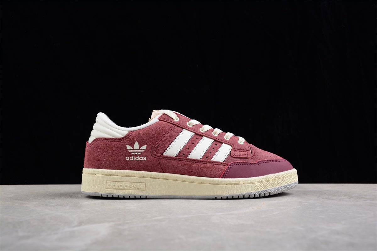 adidas Originals Centennial 85 Low in Burgundy/Cloud White