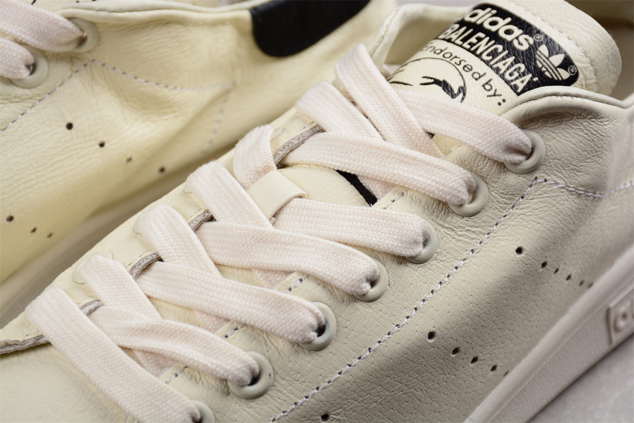 Balenciaga x adidas Stan Smith White Black Sneakers