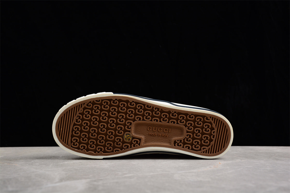 Gucci Tennis 1977 GG Print White Sneakers