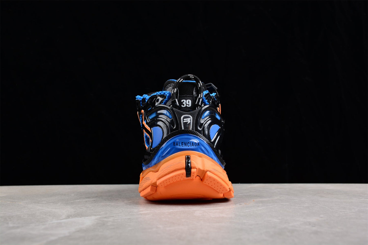 Balenciaga Runner Blue Orange Black Sneakers