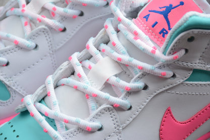 Nike Air Jordan 1 Mid Digital Pink (Women's) Sneakers