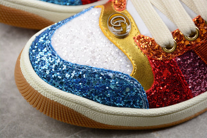 Gucci Glitter Screener Multicolor Sneakers