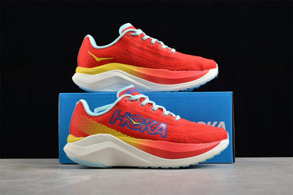 Hoka One One Mach X Cerise/Cloudless