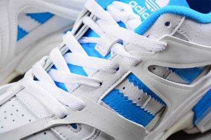 Adidas x Balenciaga Track Forum Low White Blue Sneakers
