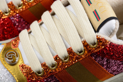 Gucci Glitter Screener Multicolor Sneakers