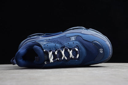 Balenciaga Triple S Blue Sneakers