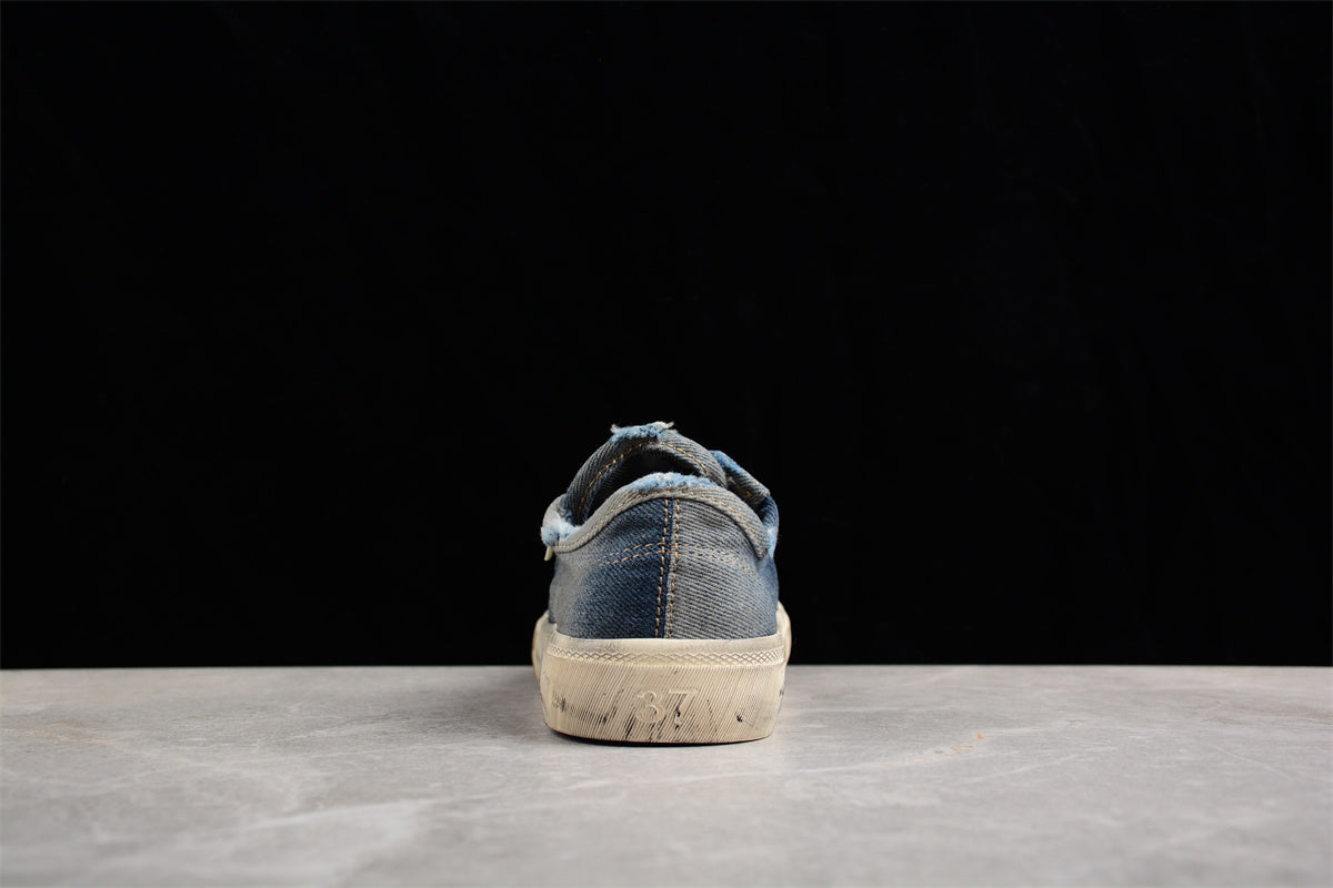 Balenciaga Paris Mid Denim Blue Sneakers