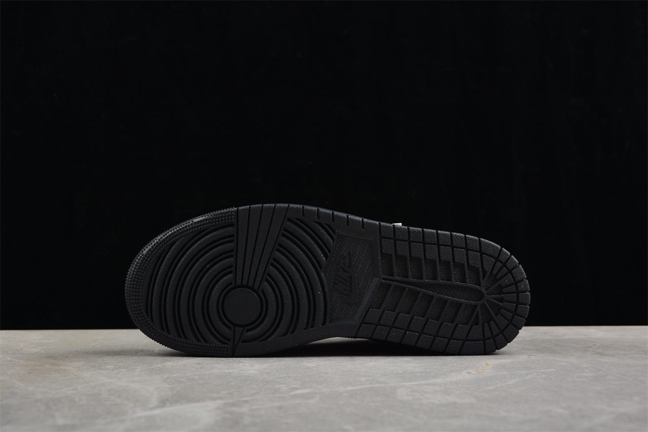 Jordan 1 Low SE Patent Elephant Black
