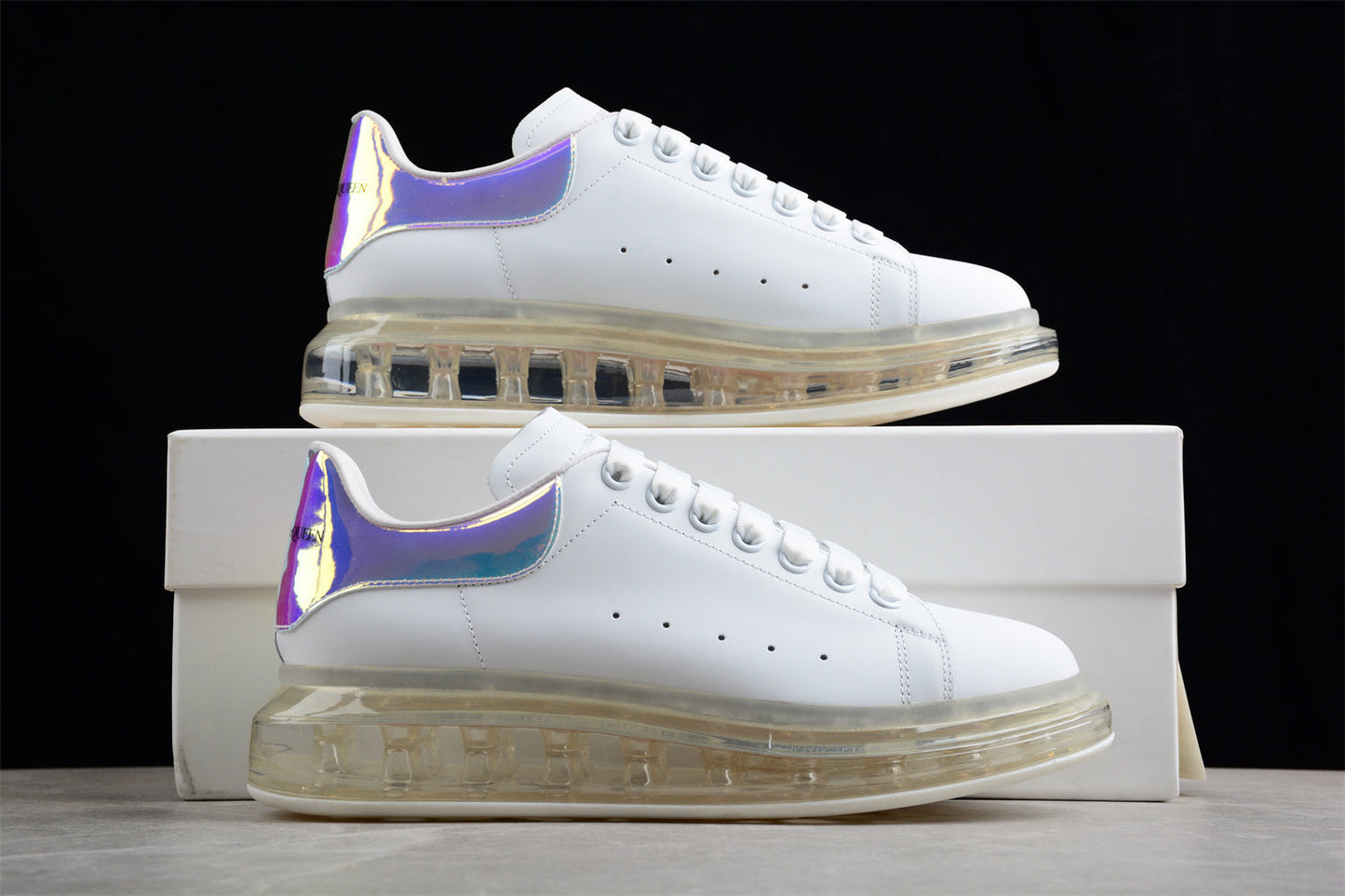 Alexander McQueen Oversized Clear Sole Multicolor (Women's)