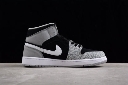 Air Jordan 1 Mid SE Elephant Toe Sneakers