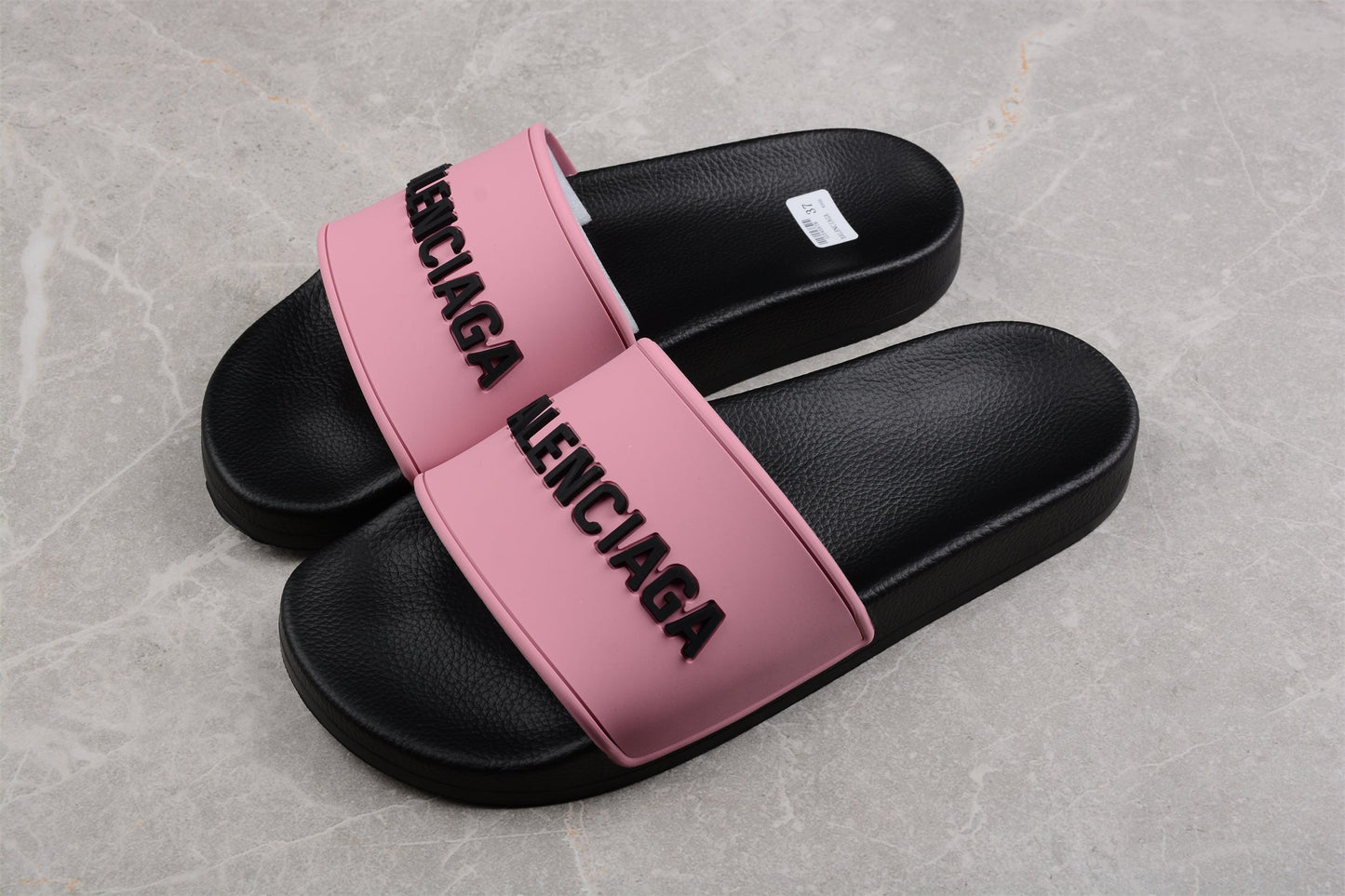 Balenciaga Pink Pool Slides
