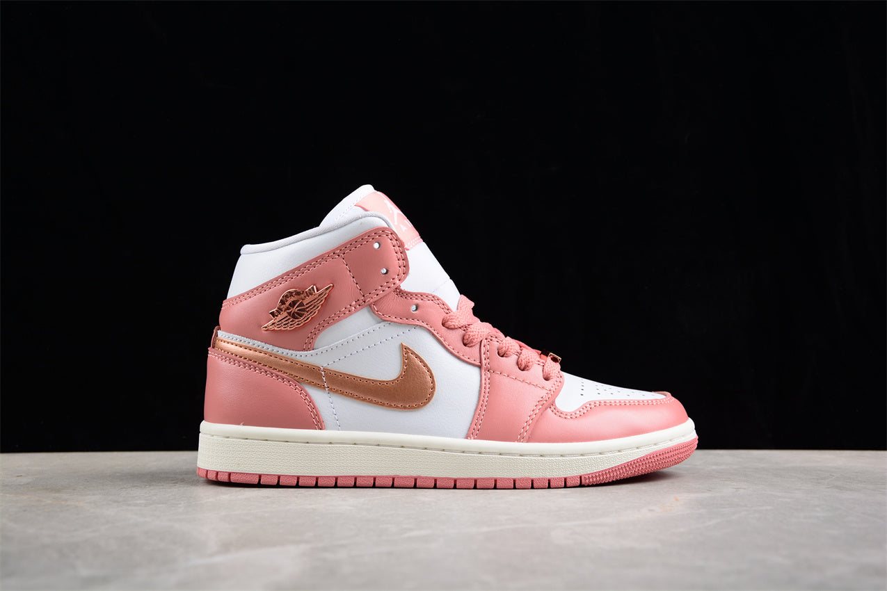 Nike Air Jordan 1 Mid SE "Red Stardust Sail"