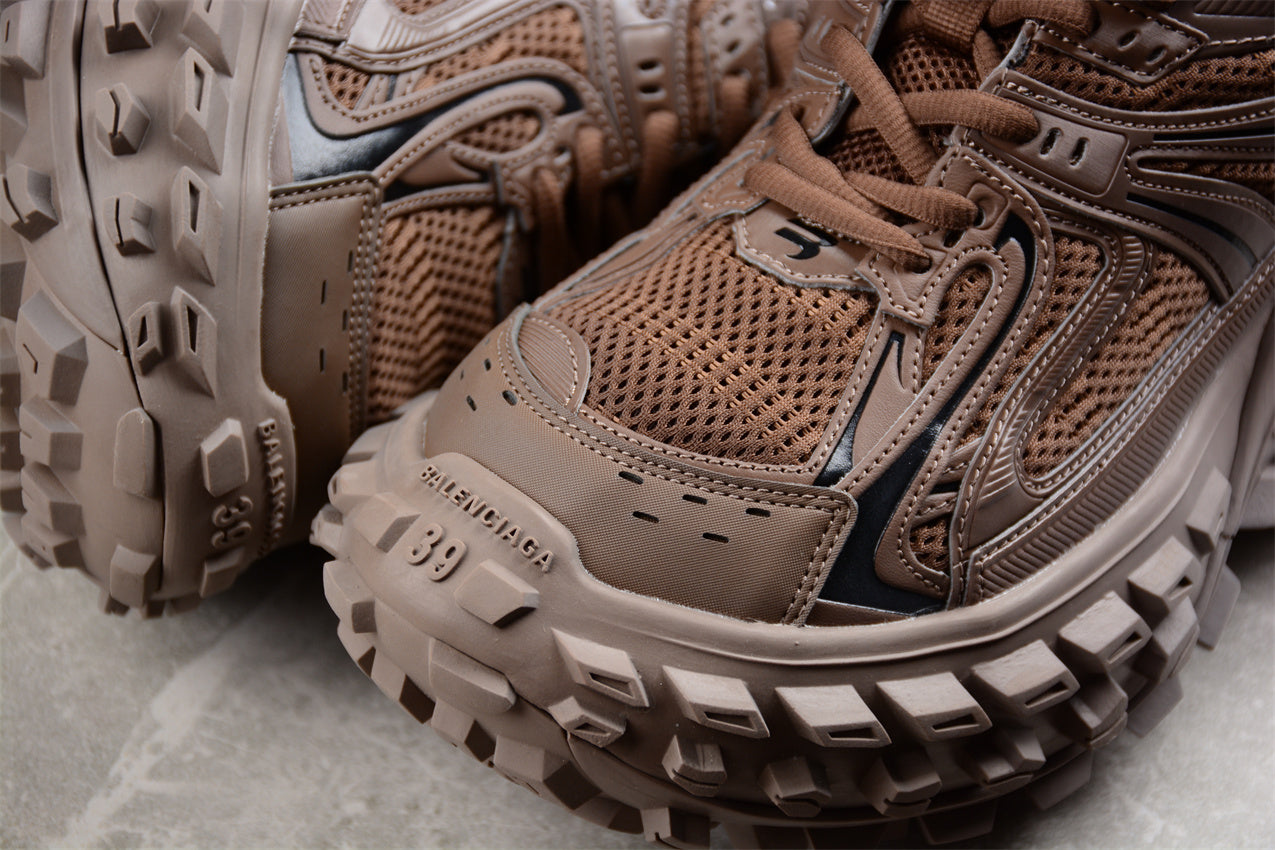 Balenciaga Defender Brown Sneakers