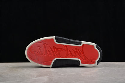 Christian Louboutin Astroloubi Leather White Black