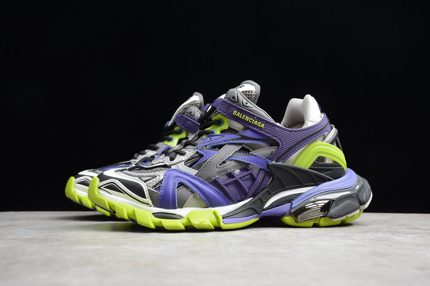 Balenciaga Track 2 Purple Sneakers