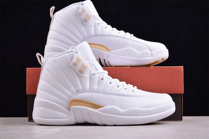 Air Jordan 12 Phantom White Sneakers