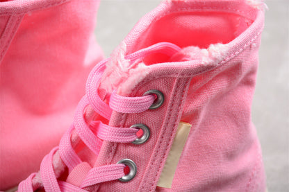Balenciaga Paris High Pink Sneakers