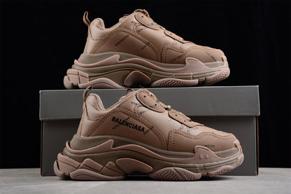 Balenciaga Triple S Brown Sneakers