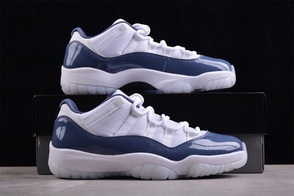 Air Jordan 11 Low Diffused Blue Sneakers