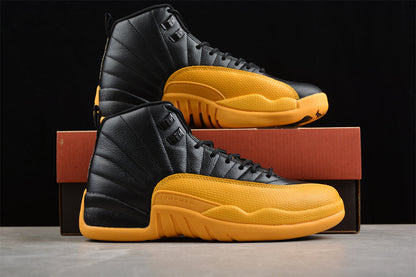 Air Jordan 12 Retro University Gold Basketball Shoes