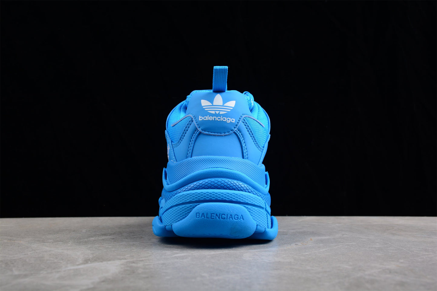 Balenciaga x Adidas Triple S Blue Sneakers