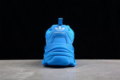 Balenciaga x Adidas Triple S Blue Sneakers
