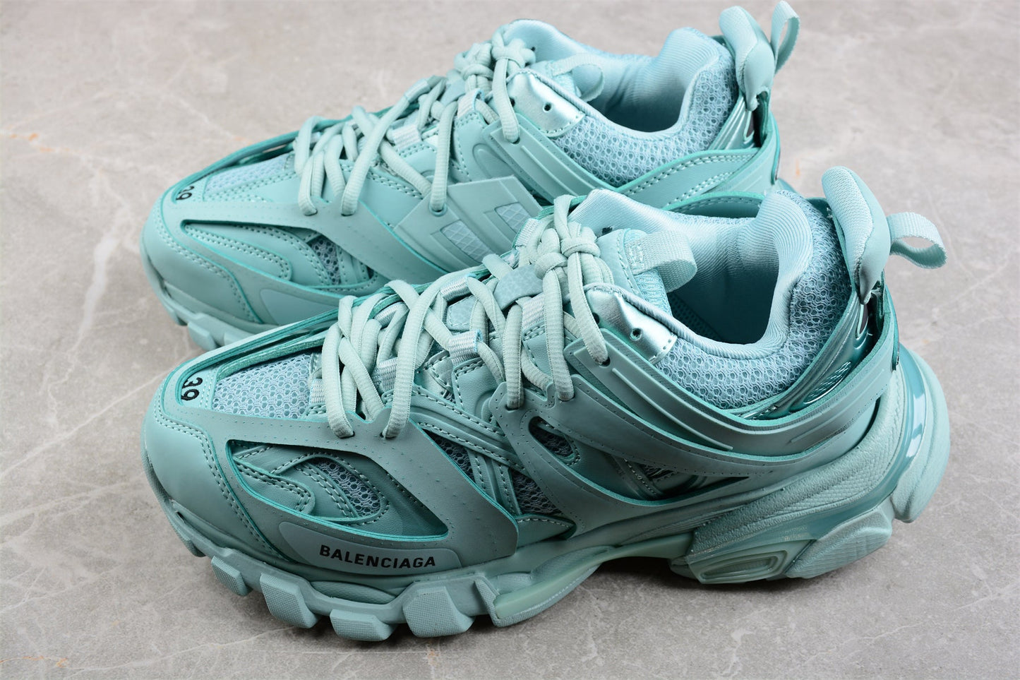 Balenciaga Track Recycled Green Sneakers
