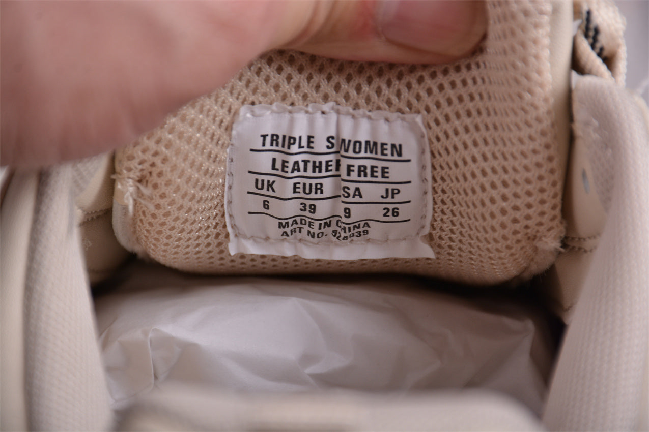 Balenciaga Triple S DIY METAL – Cream/Red